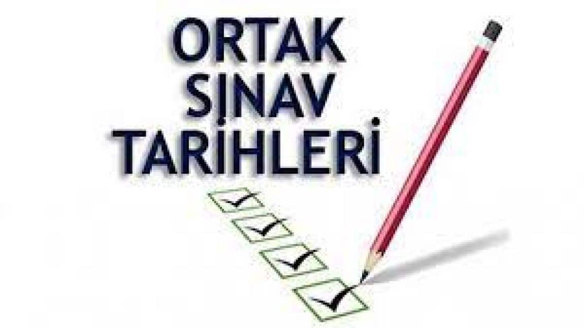 1. Dönem 2. Ortak Sınav Tarihleri